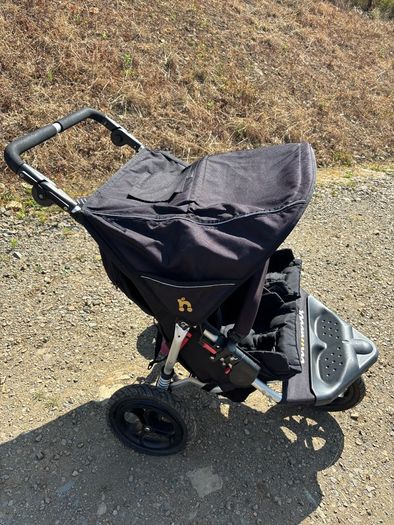 out & about twin buggy