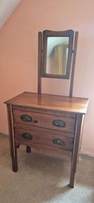 Antique vanity table