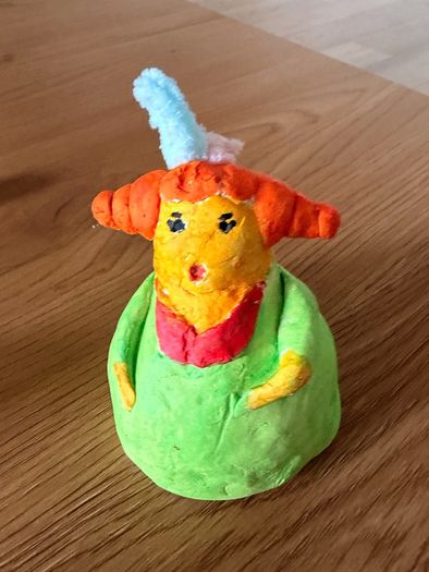 Hanging Doll made of Clay