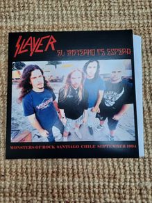 SLAYER: El Infierno Te Espera (Monsters of Rock, Chile 1994) LP  - 2019
