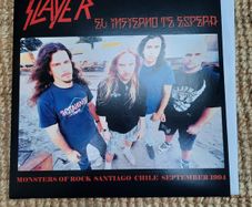 SLAYER: El Infierno Te Espera (Monsters of Rock, Chile 1994) LP  - 2019