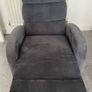 Grey Fabric Recliner  Chair Image 3