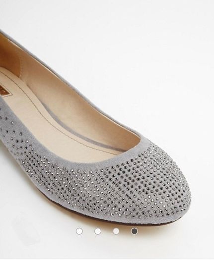 Oasis Sparkle Ballerina Shoes
