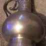 two antique collectable pewter Item's, Note possibly the oldest item online Image 4