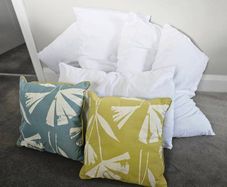 Set of 5 Dunnes Stores Cushion Inserts & 2 Outdoor Cushions