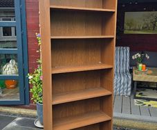 Bookcase with height extension unit from IKEA