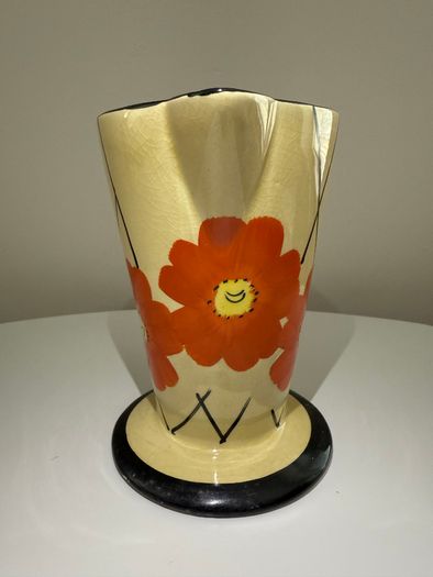 Vintage Myott Art Deco (June) Trumpet Jug
