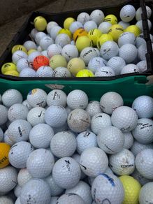 100 Used Golf Balls