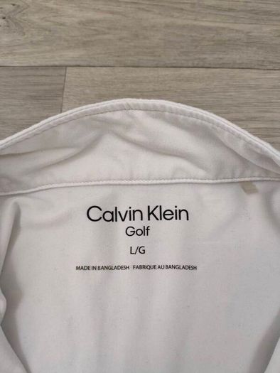 CK Calvin Klein Golf Half Zip Jumper Mens Large