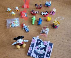 Little toys for doll house nursery