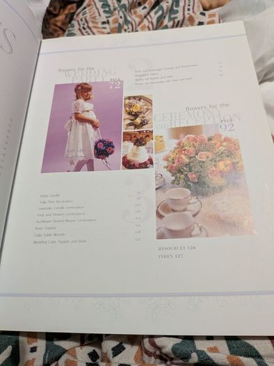 wedding flowers book