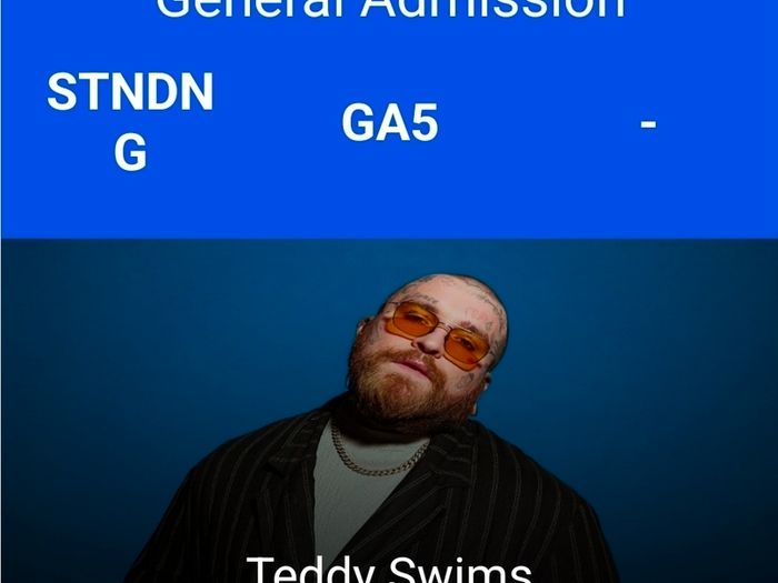 Teddy Swims Tickets