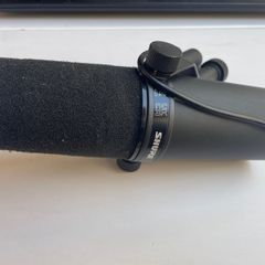 Shure SM7B with rode desk mounted boom