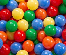 Balls for Children's Ball Pit, Plastic Balls, Diameter 6 cm
