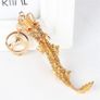 Keychain. Chinese Dragon. Yellow Image 3