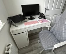 Ikea Micke White Desk -105x50 Cm
