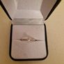 white gold diamond engagement ring Image 7