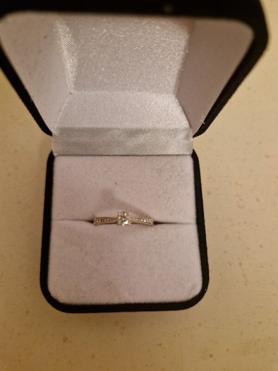 white gold diamond engagement ring