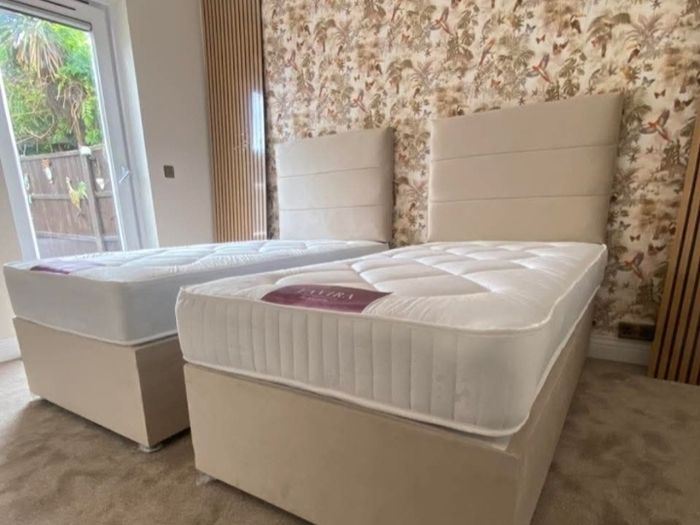 brand new single beds