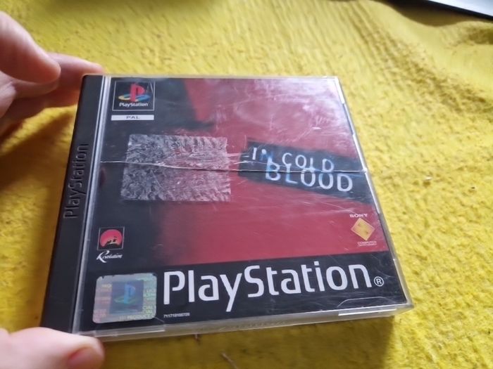 In Cold Blood PlayStation1 Ps1 PlayStation2 Ps2 games Original
