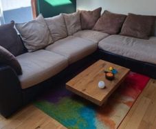 L shaped sofa couch