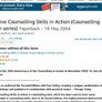 Integrative Counselling Skills in Action (Counselling in Action series), Sue Scully and Tim Bond Image 2