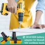 Battery Adapter Converter for DEWALT 18V Tools 20V Max Lithium Ion Battery Power Bank Function USB Image 4