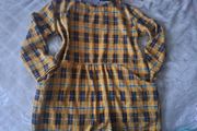 Zara Tartan yellow dress 8-9