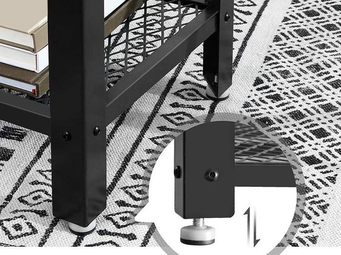 Hallway Table with 2 Mesh Shelves - Free Delivery Nationwide