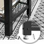 Hallway Table with 2 Mesh Shelves - Free Delivery Nationwide Image 3