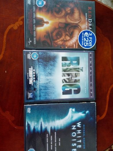 Dvd: Thriller/Action/Drama/Comedy/Horror Movies.