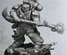 Warhammer 40k: Armageddon. Space Marine Librarian