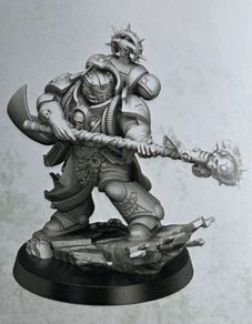 Warhammer 40k: Armageddon. Space Marine Librarian
