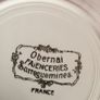 Rare Antique French Porcelain Sarreguemines Collectible side plate Image 2