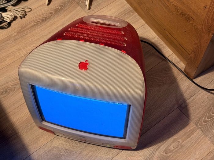 Apple iMac G3 Vintage Desktop Pink - Working!