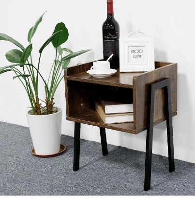BRAND NEW Bedside Cabinet Table Nightstands Vintage Storage Home Furniture Economical Mini Drawer Bedstand Cabinet