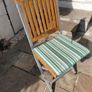 Teak garden table and chairs Image 3