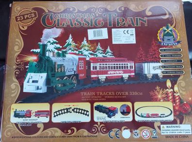 Christmas Train Set reduced to clear