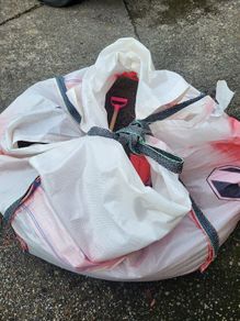 Bag of grit sand