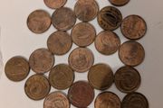 Lot of 27 Irish Decimal 1p Coins - Celtic Bird Design