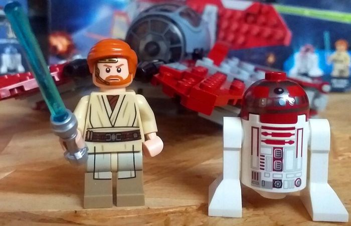 Lego Star Wars 75135: Obi-Wan's Jedi Star Fighter (2016) 100% Complete (NO BOX)