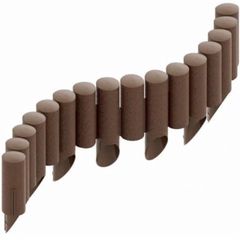 2.3m Very Strong Garden Fence Lawn Edging Boarder Edge Palisade Fencing Plastic