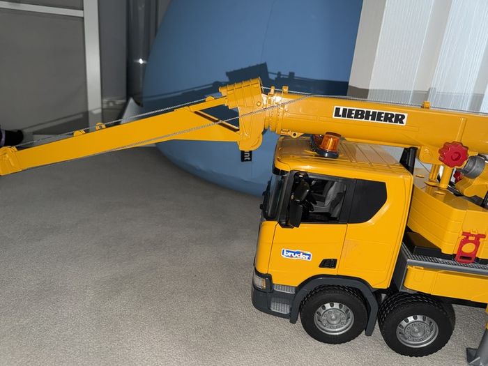 Bruder crane truck brand new