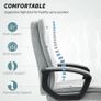 Office Chair, Desk Chair, Rocking Function, Height Adjustable, up to 120 kg, Gray Image 5