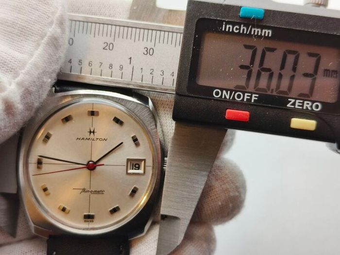 Hamilton Thin-o-matic Pole Star  Vintage Swiss Automatic Watch