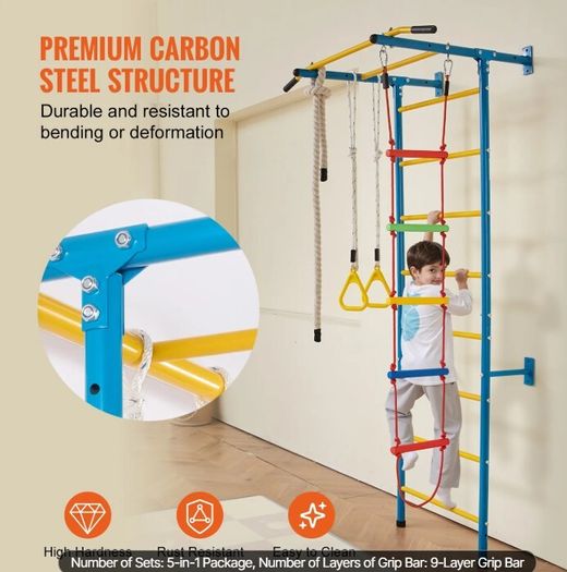 Swedish Wall Ladder Wall  Gym