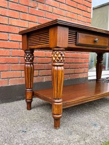 Solid Wood Colonial Console / Hall Table