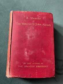 Antique Memoir of the Venerable John Alcock book 1887