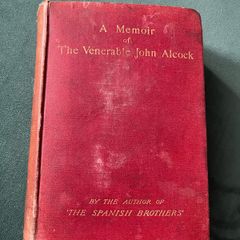 Antique Memoir of the Venerable John Alcock book 1887