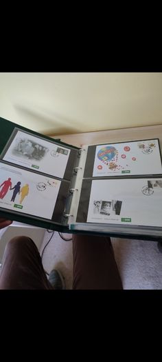 stamps first day covers in anpost albums
